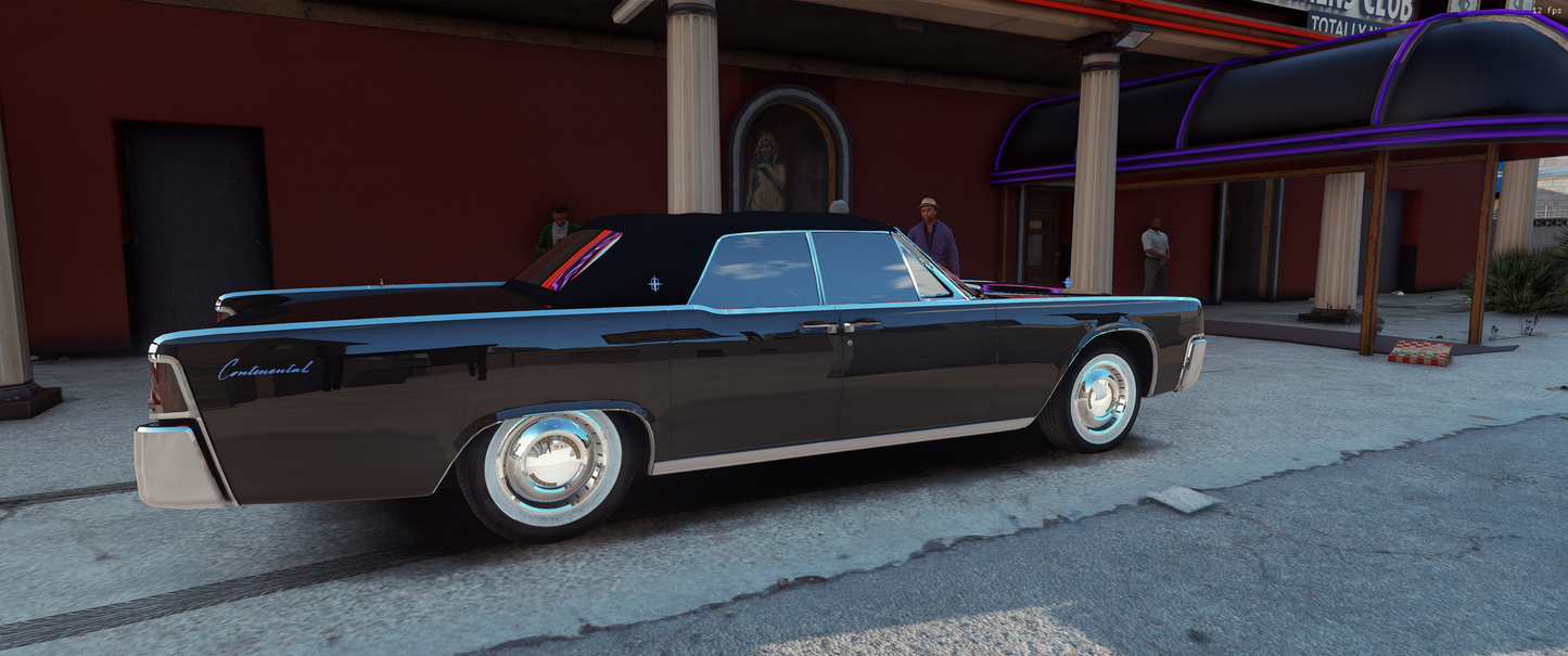 1962 Lincoln Continental vert